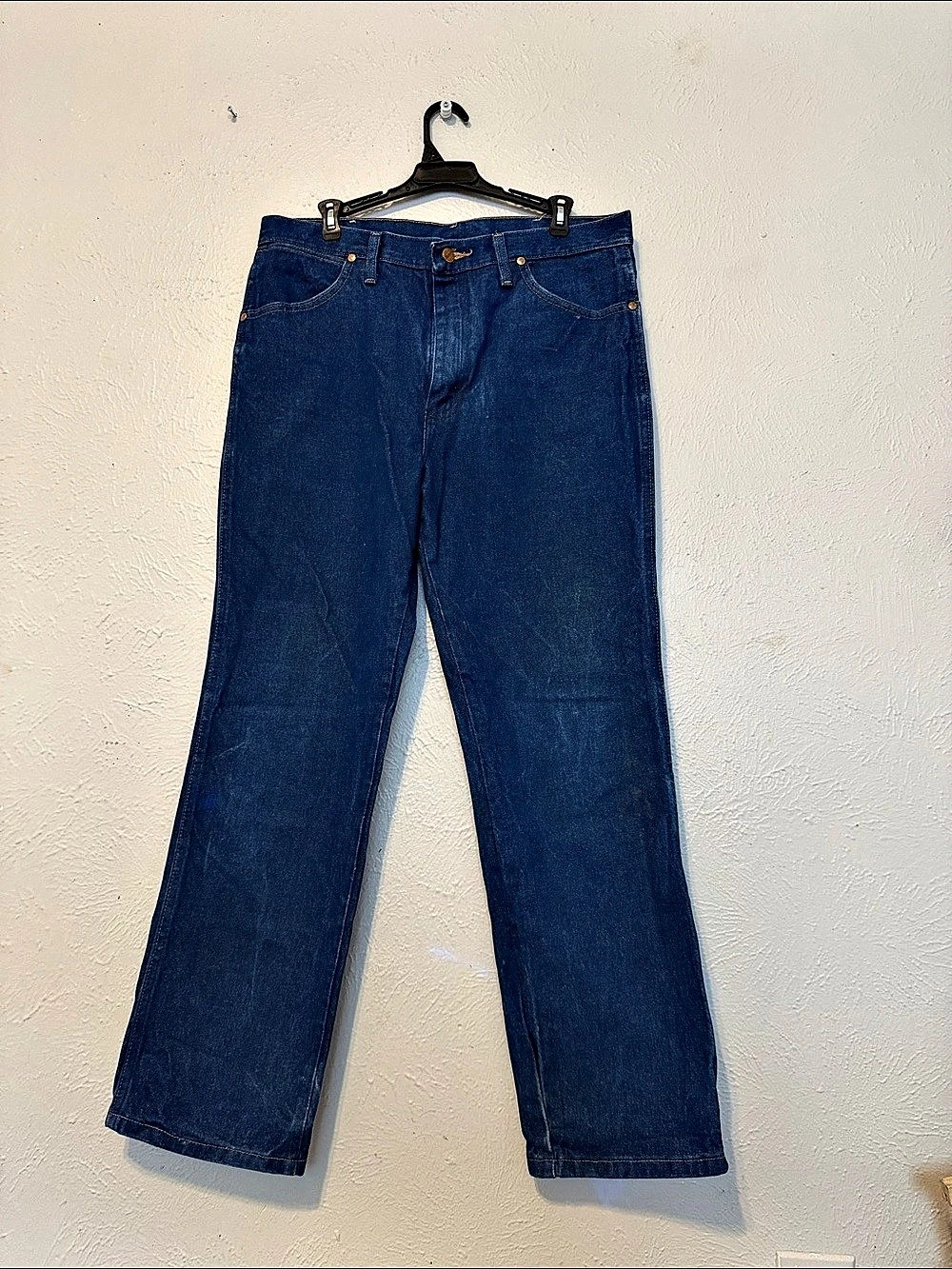 Wrangler Cowboy Cut Original Fit Jean Straight Leg Blue Waist 35x30